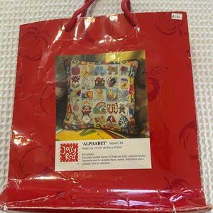 Needlepoint Kit with canvas and wool- unopened.